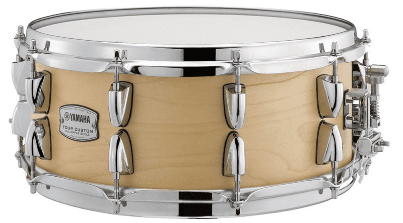 Yamaha Tour Custom 14 x 5.5 Snare Drum Butterscotch Satin TMS1455BTS